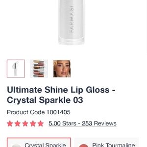 Farmasi Crystal Sparkle Lip Gloss